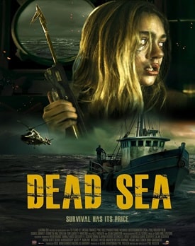 Scenă din Dead Sea 2024, arătând personajele salvate pe nava de pescuit.