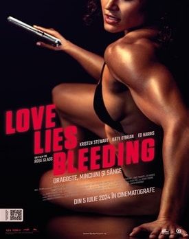 Love Lies Bleeding 2024 online subtitrat în română - Lou și Jackie într-o relație tensionată înainte de competiția din Las Vegas.