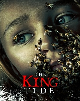 Scenă din film subtitrat online The King Tide 2023 cu copilul special pe plajă.