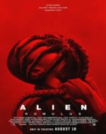 Scenă din Alien Romulus 2024 cu creatura intergalactică.