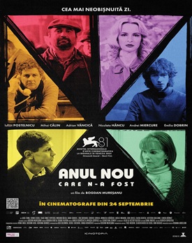 Anul Nou Care N-a Fost 2024 – scenă revoluționară din film cu personaje în mijlocul protestelor.