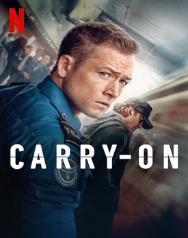 Carry-On 2024 online subtitrat hd – scenă tensionată la securitatea aeroportului.