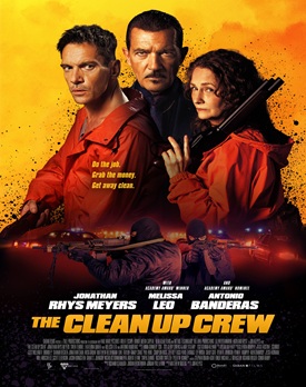 Echipă de curățenie prinsă între gangsteri și agenți corupți în The Clean Up Crew 2024.