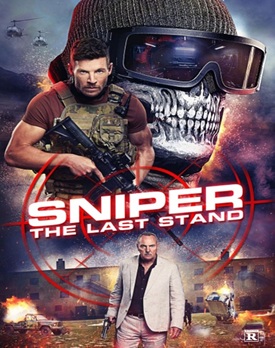 Sniper Ultima Misiune - afiș oficial film 2025 cu un lunetist în acțiune.