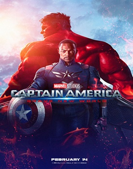 Sam Wilson în costumul de Captain America, pregătit de luptă.