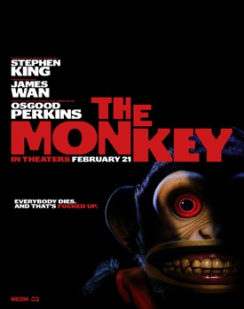 Scenă din The Monkey film online subtitrat HD 2025, jucărie blestemată în pod