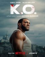 Scenă din K.O. film online subtitrat 2025 cu luptători MMA în ring