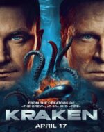 Scenă din Kraken 2025 film online subtitrat HD în română, cu submarinul rusesc și monstrul marin Kraken.