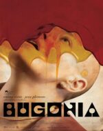 Poster Bugonia 2025 film online subtitrat HD în română cu personajele principale și elemente sci-fi